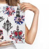 Obraz Na Płótnie Londyńskie Symbole I Kwiaty