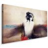 Obraz Na Płótnie Abstrakcyjny Portret Kobiety