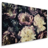 Obraz Na Płótnie Piwonie W Ciemnych Barwach