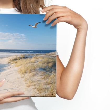 Obraz Na Płótnie Plaża Wydmy I Morze