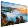 Obraz Na Płótnie Wodospad Godafoss Na Islandii