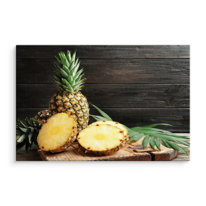 Obraz Na Płótnie Pokrojony Ananas