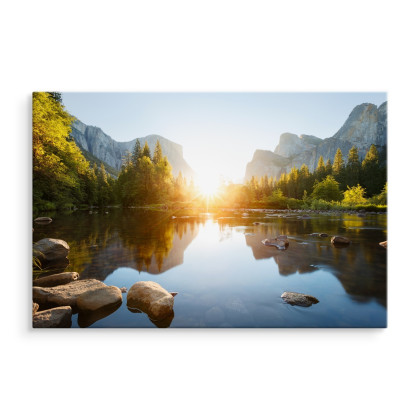 Obraz Na Płótnie Wschód Słońca W Dolinie Yosemite