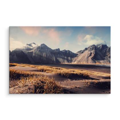Obraz Na Płótnie Góra Vestrahorn Na Islandii