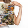 Obraz Na Płótnie Architektura Santorini