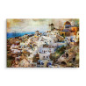 Obraz Na Płótnie Architektura Santorini