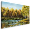 Obraz Na Płótnie Pejzaż Z Jeziorem