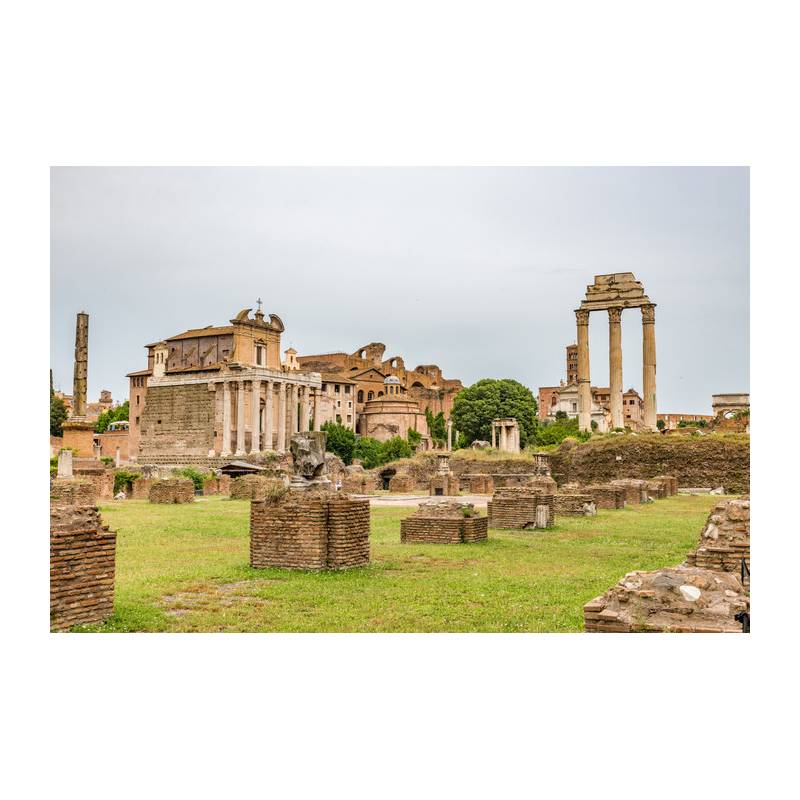 Obraz Na Płótnie Widok 3D Na Forum Romanum
