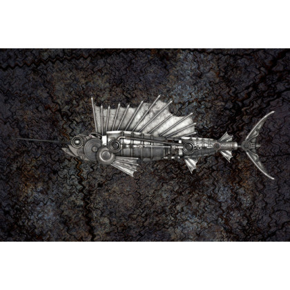 Obraz Na Płótnie Żaglica W Stylu Steampunk