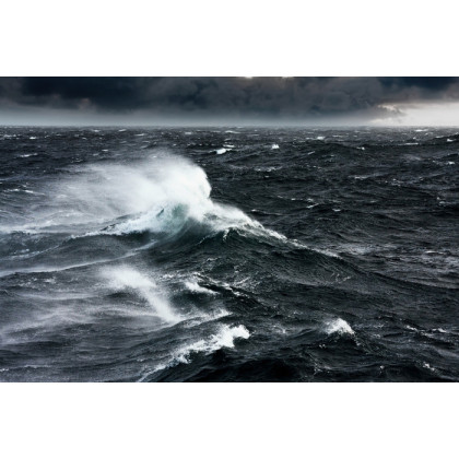 Obraz Na Płótnie Wzburzone Morze