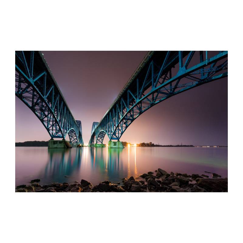 Obraz Na Płótnie Most South Grand Island Bridge, Usa