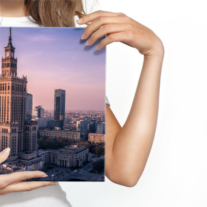 Obraz Na Płótnie Panorama Miasta Warszawy