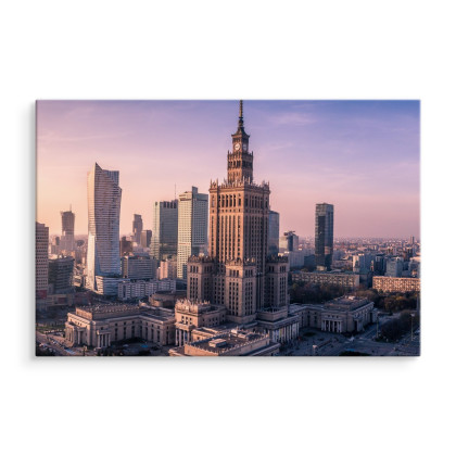 Obraz Na Płótnie Panorama Miasta Warszawy