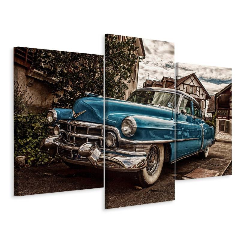 Obraz Wieloczęściowy Niebieski Cadillac Eldorado Z 1953 Roku