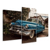 Obraz Wieloczęściowy Niebieski Cadillac Eldorado Z 1953 Roku