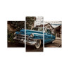 Obraz Wieloczęściowy Niebieski Cadillac Eldorado Z 1953 Roku