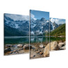 Obraz Wieloczęściowy Morskie Oko W Tatrach 3D