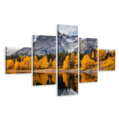 Obraz Wieloczęściowy Park Narodowy Banff W Kanadzie