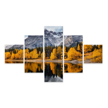 Obraz Wieloczęściowy Park Narodowy Banff W Kanadzie