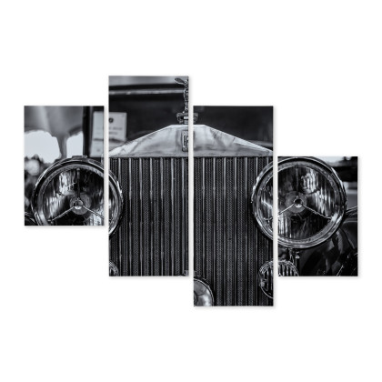 Obraz Wieloczęściowy Rolls Royce Z Bliska