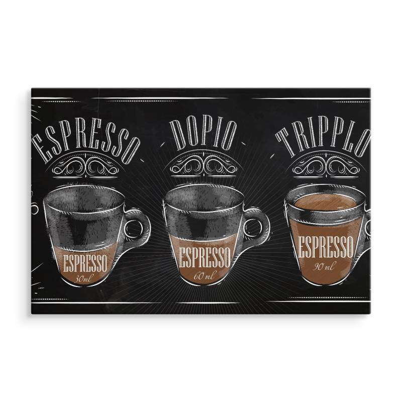 Obraz Na Płótnie Kawa Espresso W Stylu Vintage