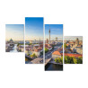 Obraz Wieloczęściowy Szprewa I Panorama Berlina