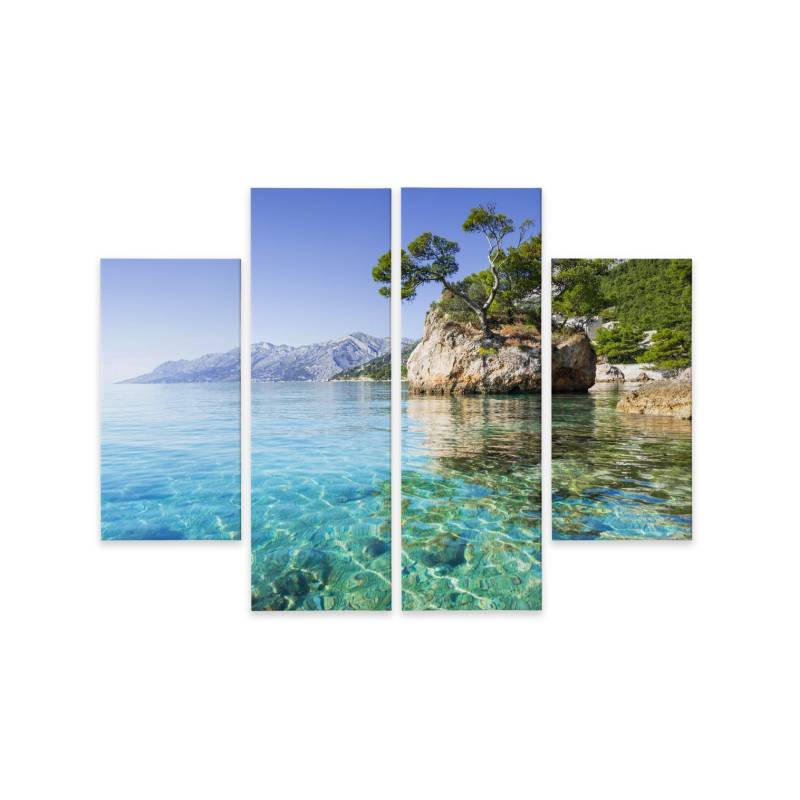 Obraz Wieloczęściowy Riwiera Makarska W Chorwacji