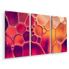 Obraz Wieloczęściowy Krople Wody W Skali Makro