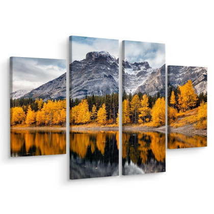 Obraz Wieloczęściowy Park Narodowy Banff W Kanadzie