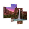 Obraz Wieloczęściowy Wodospady Havasupai