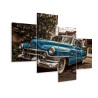 Obraz Wieloczęściowy Niebieski Cadillac Eldorado Z 1953 Roku