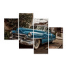 Obraz Wieloczęściowy Niebieski Cadillac Eldorado Z 1953 Roku