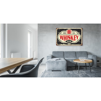 Obraz Na Płótnie Whisky W Stylu Vintage