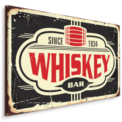 Obraz Na Płótnie Whisky W Stylu Vintage