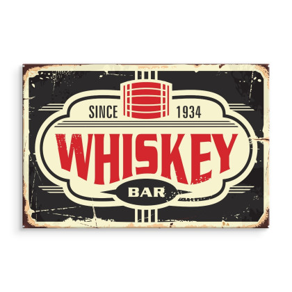 Obraz Na Płótnie Whisky W Stylu Vintage