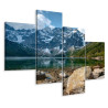 Obraz Wieloczęściowy Morskie Oko W Tatrach 3D
