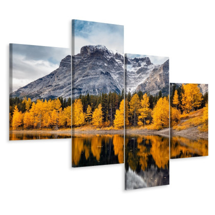 Obraz Wieloczęściowy Park Narodowy Banff W Kanadzie
