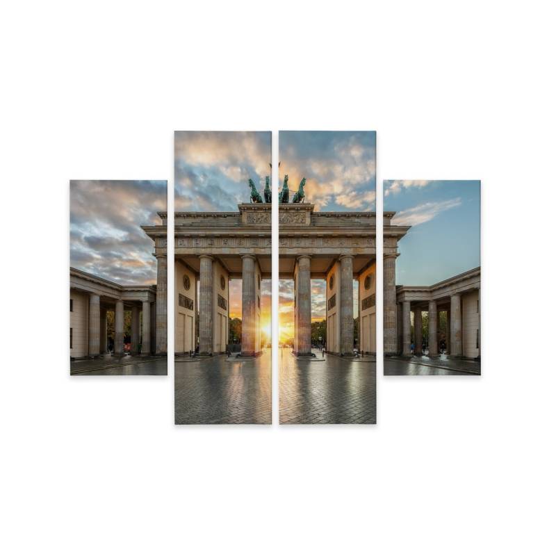 Obraz Wieloczęściowy Brama Brandenburska W Berlinie