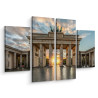 Obraz Wieloczęściowy Brama Brandenburska W Berlinie
