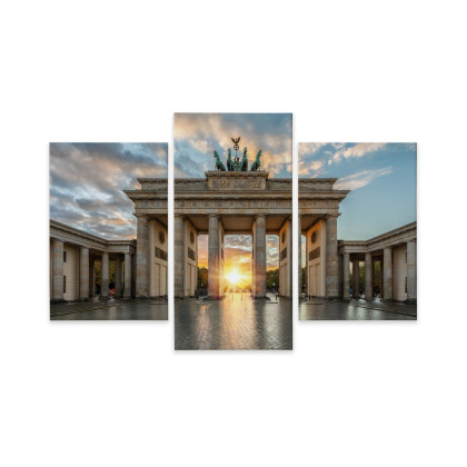 Obraz Wieloczęściowy Brama Brandenburska W Berlinie