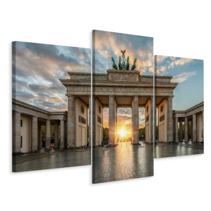 Obraz Wieloczęściowy Brama Brandenburska W Berlinie
