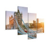 Obraz Wieloczęściowy Tower Bridge O Wschodzie Słońca