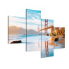Obraz Wieloczęściowy Most Golden Gate W San Francisco