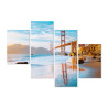 Obraz Wieloczęściowy Most Golden Gate W San Francisco