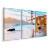 Obraz Wieloczęściowy Most Golden Gate W San Francisco