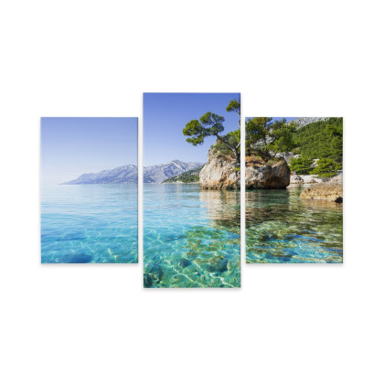 Obraz Wieloczęściowy Riwiera Makarska W Chorwacji