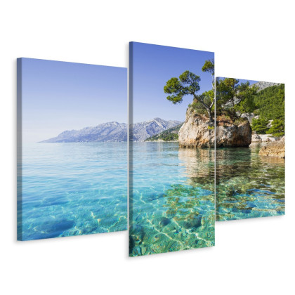 Obraz Wieloczęściowy Riwiera Makarska W Chorwacji