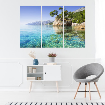 Obraz Wieloczęściowy Riwiera Makarska W Chorwacji
