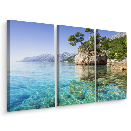 Obraz Wieloczęściowy Riwiera Makarska W Chorwacji