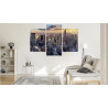 Obraz Wieloczęściowy Panorama 3D Nowego Jorku